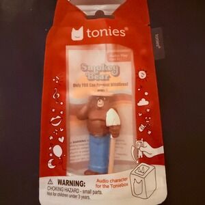 Tonies Smokey Bear Audio Play Figure Kids OS Brown New Wildfire Prevention Toy